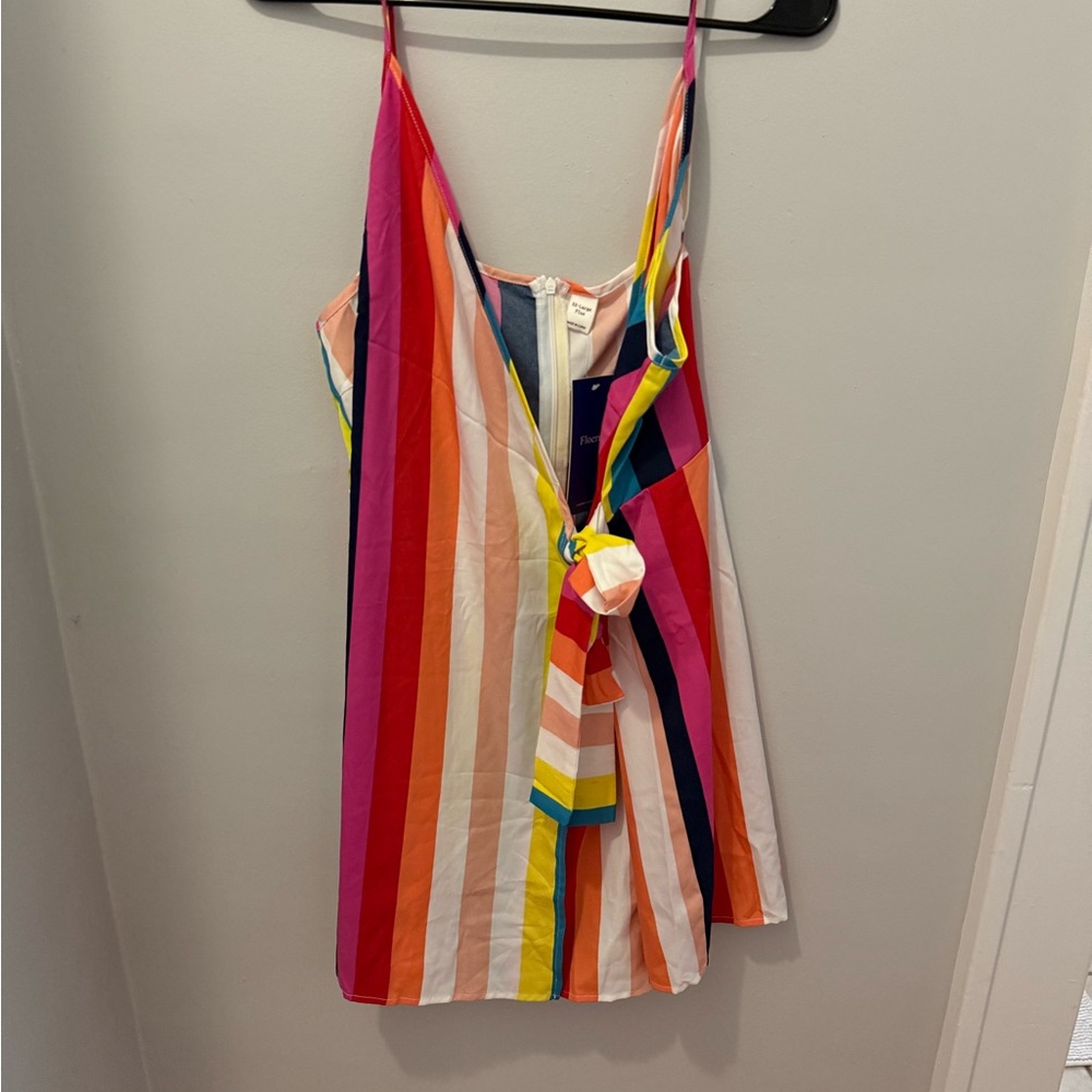 Amazon Multicolor Striped Romper